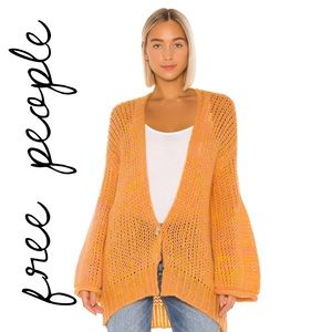 New! Free People Hometown Cardigan Sugar Candy